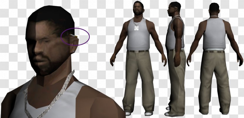 Grand Theft Auto: San Andreas Multiplayer Mod Carl Johnson PlayStation 3 - Playstation - Character Transparent PNG