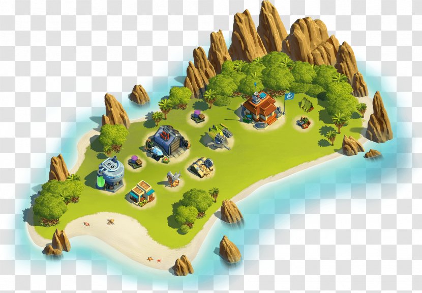 Strategy Game Playkot - Tropical Island Transparent PNG
