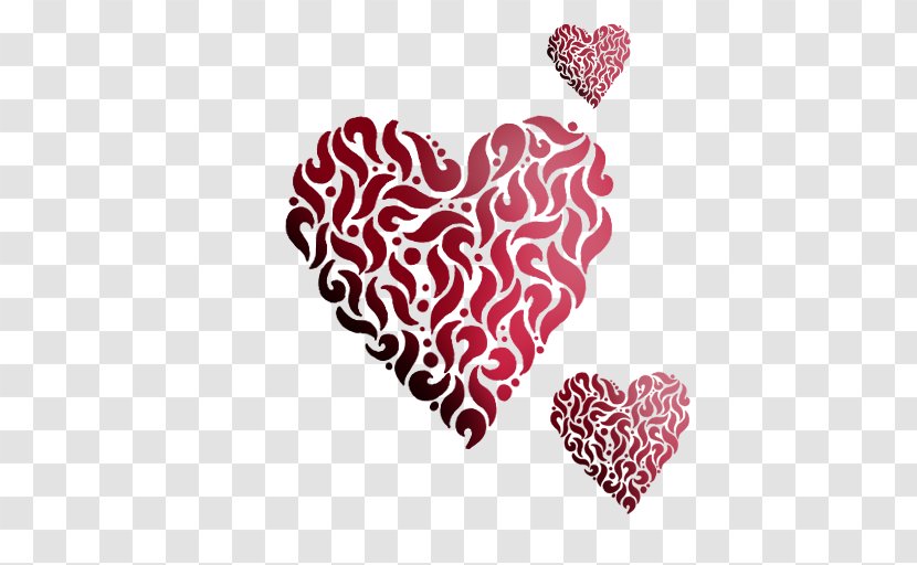 Valentines Day Heart - Love - Sticker Transparent PNG
