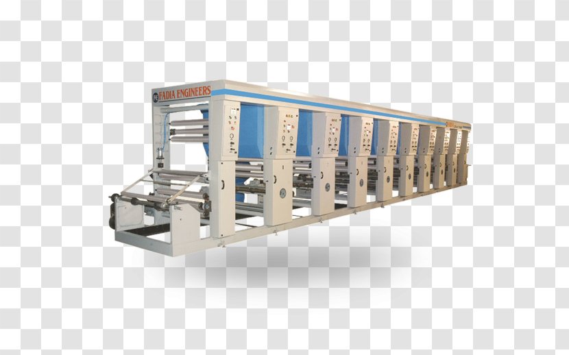 Rotogravure Printing Machine Manufacturing - 100 Metres Transparent PNG