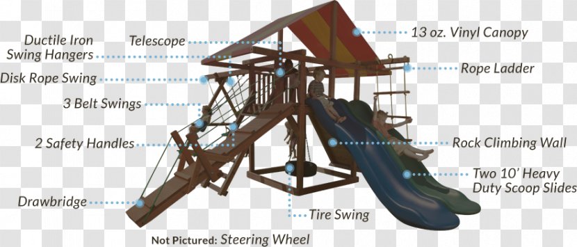 Swing Playground Slide Jungle Gym - Outdoor Play Equipment Transparent PNG