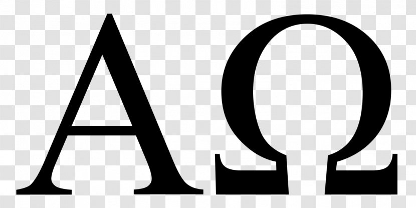 Alpha And Omega Symbol Christianity - Greek Alphabet Transparent PNG