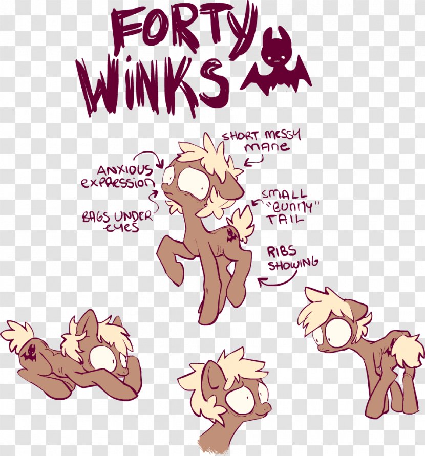 Ponywise Horse Forty Winks - Tree Transparent PNG