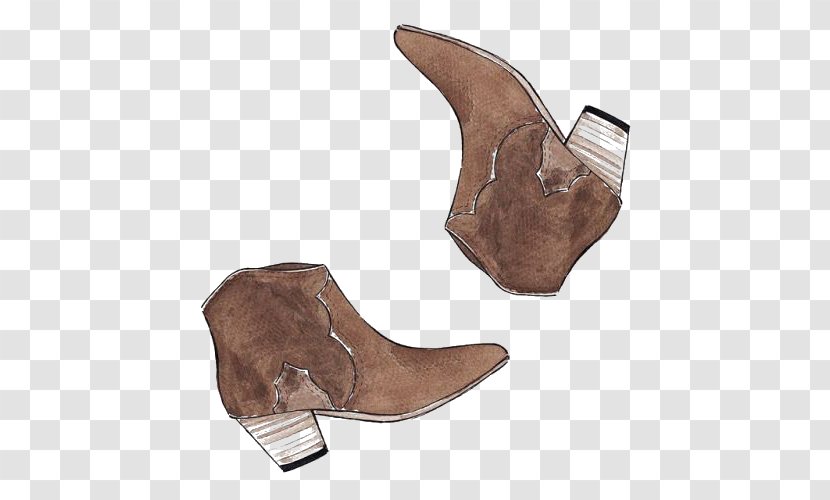 Boot Drawing Shoe Illustration - Product Design - Boots Transparent PNG