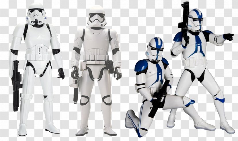 Clone Trooper Stormtrooper Anakin Skywalker Figurine Boba Fett - Statue Transparent PNG