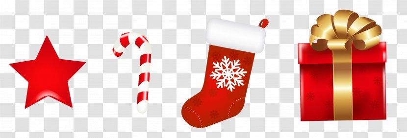 Christmas Delimiter Santa Claus - Menu - Deco Clipart Transparent PNG