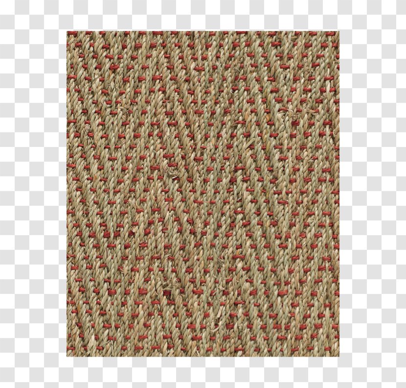 Sisal Herringbone Pattern Carpet Natural Fiber Wool Transparent PNG