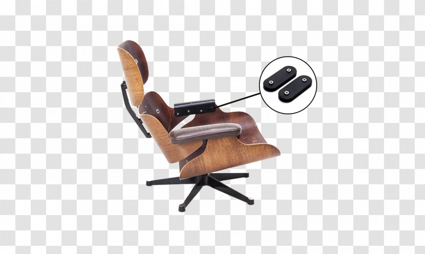 Office & Desk Chairs Eames Lounge Chair Chaise Longue Charles And Ray - Foot Rests Transparent PNG