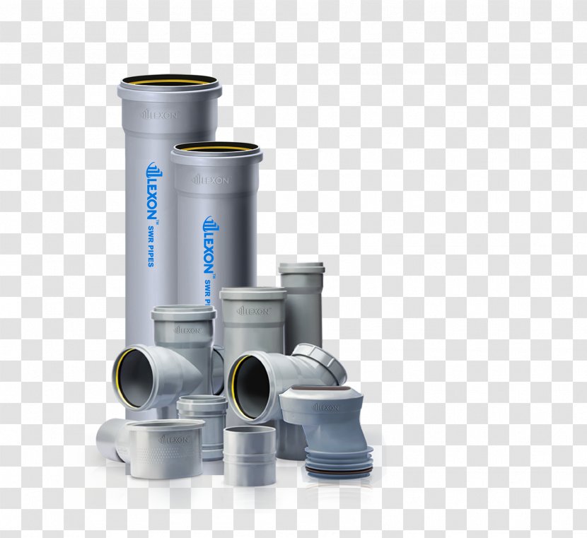 Plastic Pipework Piping And Plumbing Fitting - Cylinder - Pipe Fittings Transparent PNG