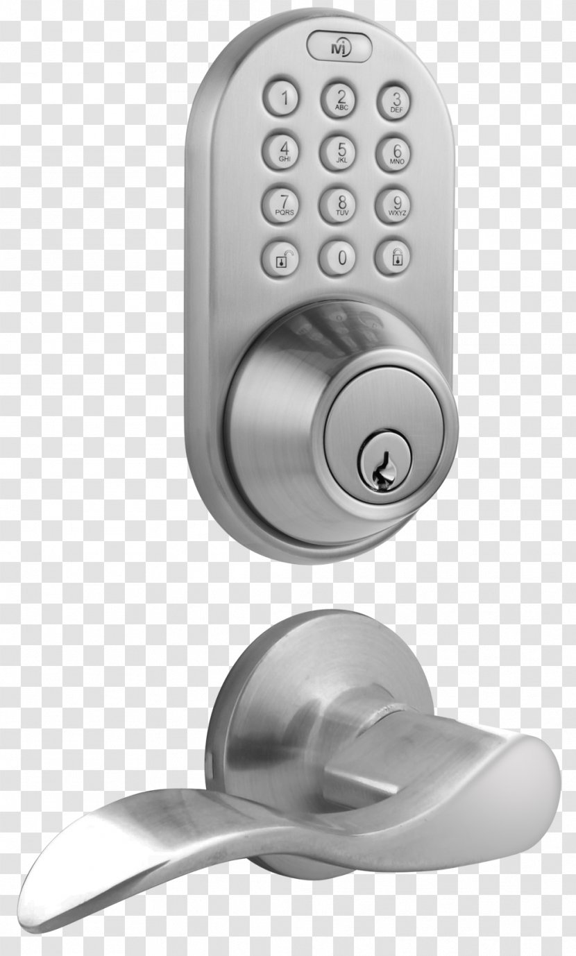 Dead Bolt Electronic Lock Keypad Door - Power Locks Transparent PNG