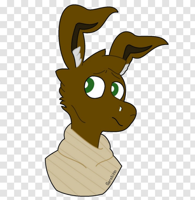 Kangaroo Cartoon - Horse - Horn Fictional Character Transparent PNG