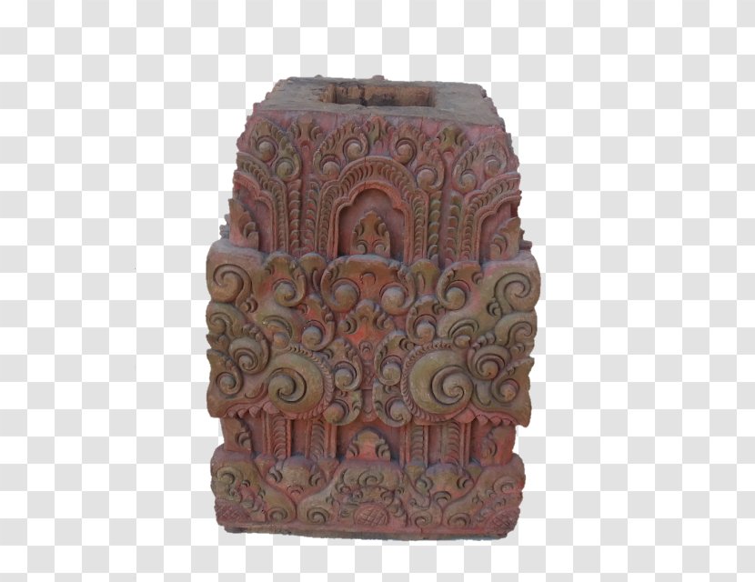 Stone Carving Rock - Singa Emas Transparent PNG