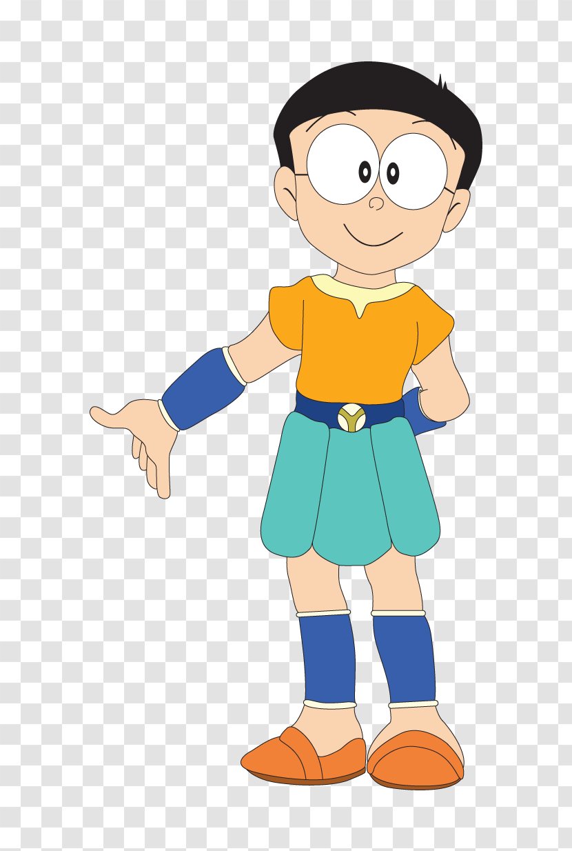 Nobita Nobi Doraemon Clip Art - Finger Transparent PNG