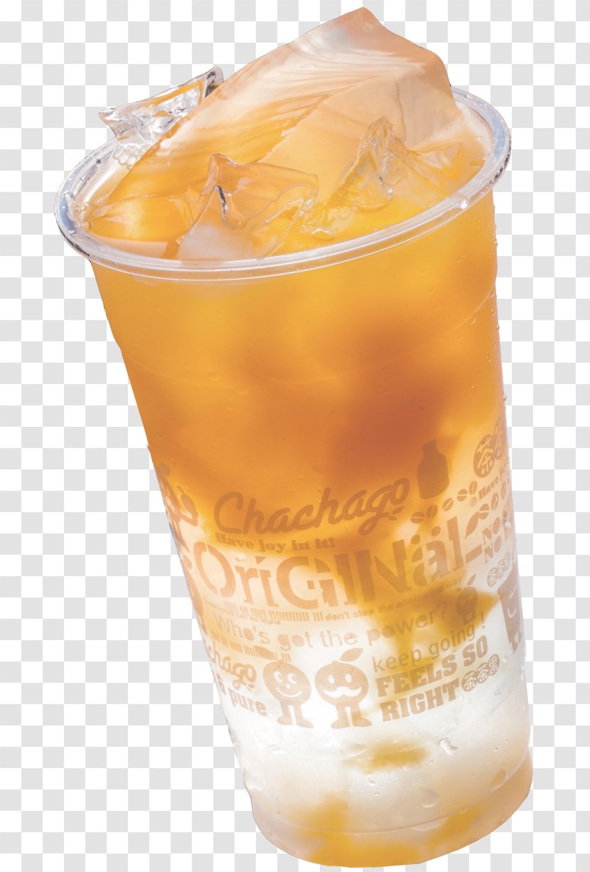 Orange Drink Iced Tea Milk Ice Cream Transparent PNG