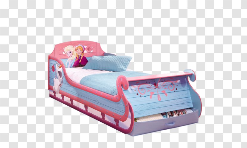 Elsa Sleigh Bed Cots Mattress - Frame Transparent PNG