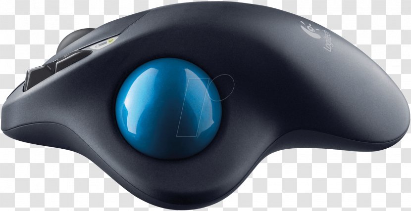 Computer Mouse Trackball Apple Wireless Keyboard - Logitech M570 Transparent PNG