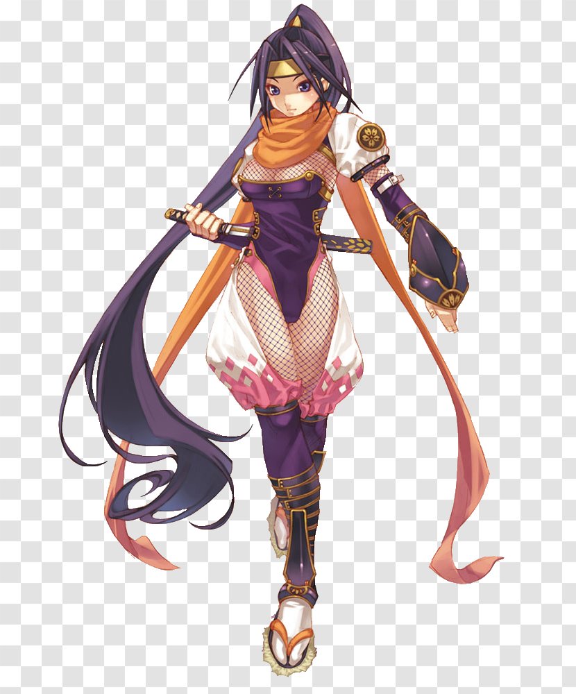 Spectral Souls: Resurrection Of The Ethereal Empires Queen Jou Himika Sarutobi Ayame Video Game Ninja - Tree - Frame Transparent PNG