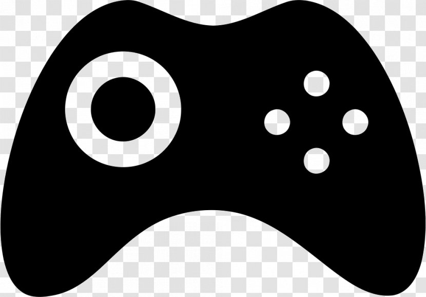 Xbox 360 Game Controllers Video - Monochrome Photography - Games Vector Transparent PNG