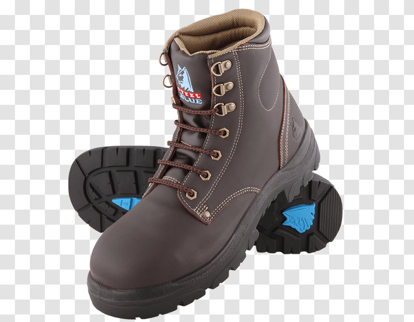 Steel-toe Boot Steel Blue Nubuck - Construction Transparent PNG