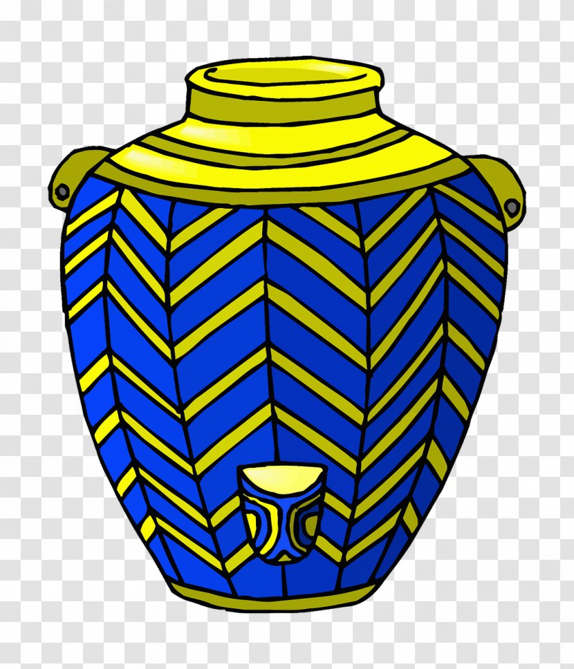 Vase Jug Drawing Clip Art - Yellow Transparent PNG