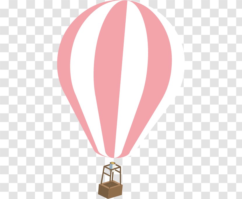 Hot Air Ballooning Pink - Balloon Transparent PNG