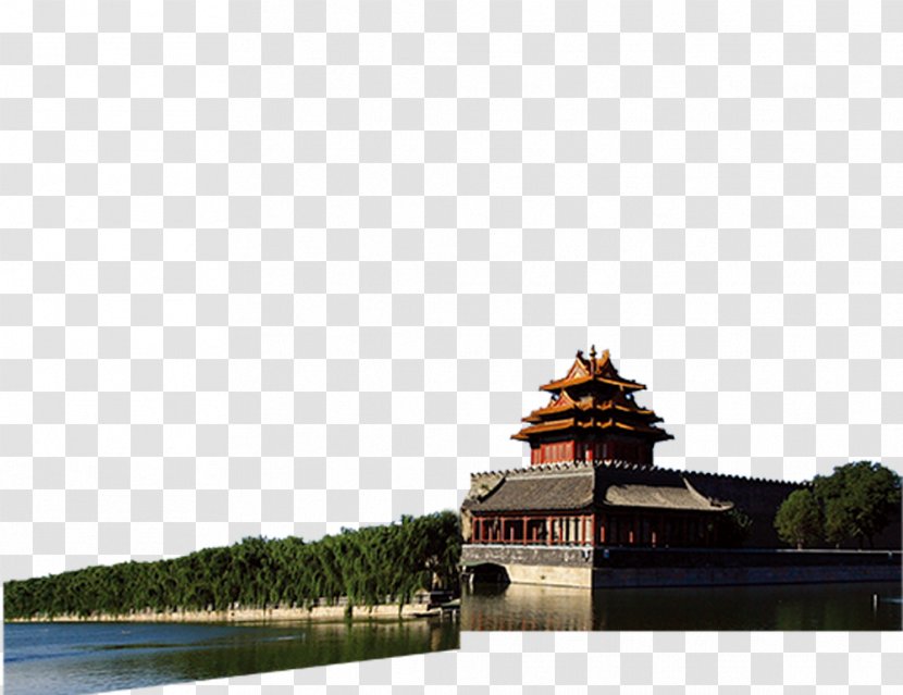 Forbidden City Great Wall Of China Building - Gate Tower Transparent PNG