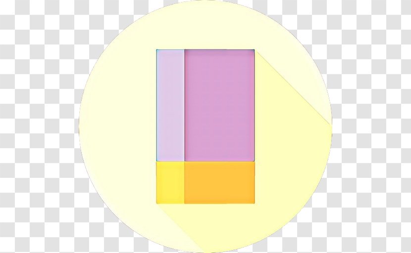 Yellow Purple Violet Pink Line - Cartoon - Plate Rectangle Transparent PNG