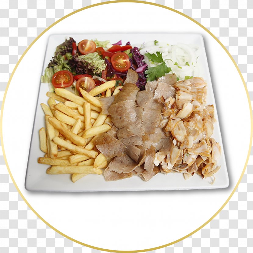 Kebab French Fries Turkish Cuisine Fast Food Falafel - Junk Transparent PNG