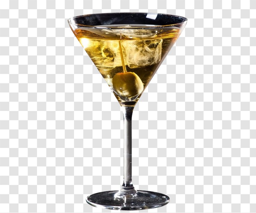 Martini Cocktail Champagne Juice Wine Glass - Drink Transparent PNG