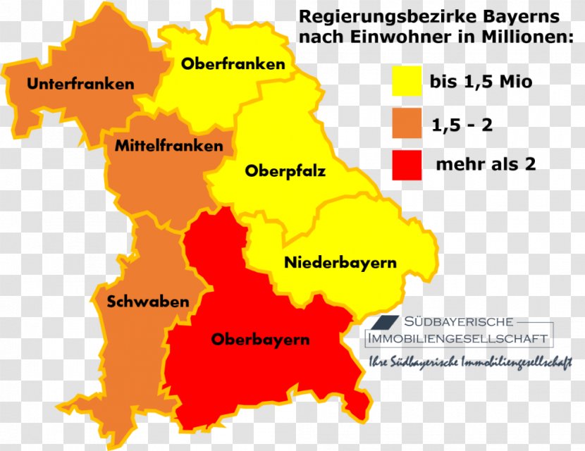 Bavaria Vector Graphics Locator Map Illustration - Area Transparent PNG