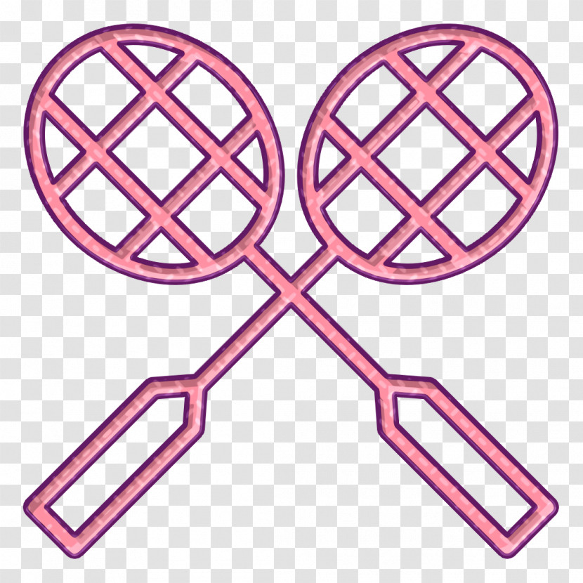 Badminton Icon Olimpiade Icon Racket Icon Transparent PNG