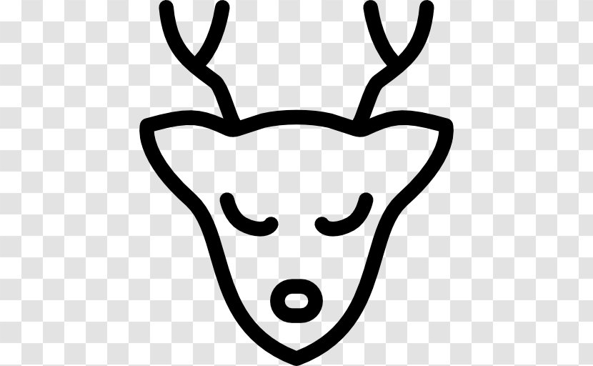 Reindeer Christmas - Cartoon - Elk Vector Transparent PNG