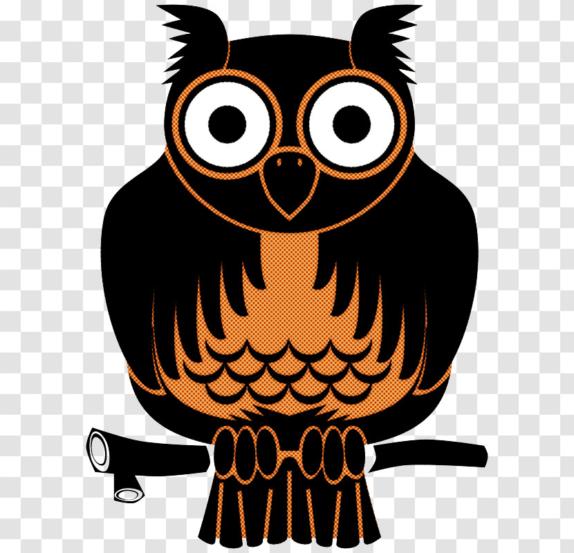 Owl Bird Bird Of Prey Cartoon Eastern Screech Owl Transparent PNG