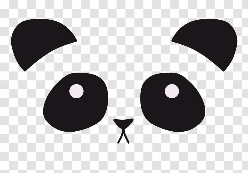 Giant Panda Bear Great Horned Owl Cuteness - Face Transparent PNG
