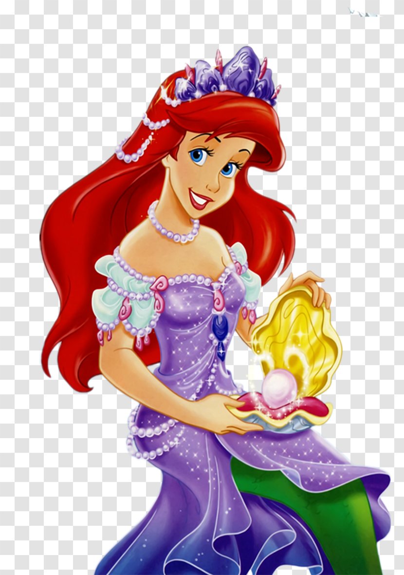 Ariel The Little Mermaid Rapunzel Princess Jasmine Tiana - Walt Disney Company - Personage Transparent PNG