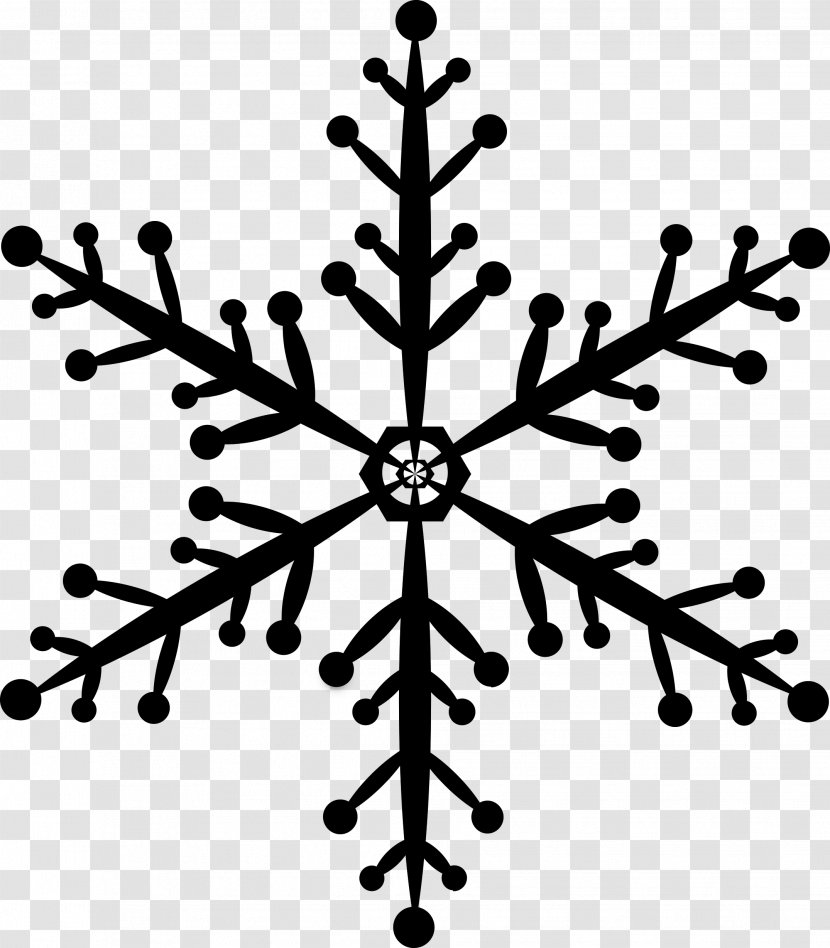 Snowflake Geometry Geometric Shape - Dendrite Transparent PNG