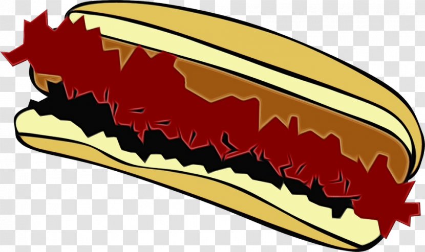 Hot Dog Mouth - Logo Fast Food Transparent PNG