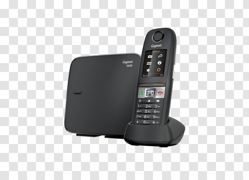 Digital Enhanced Cordless Telecommunications Telephone Gigaset Communications E630 - Multimedia Transparent PNG