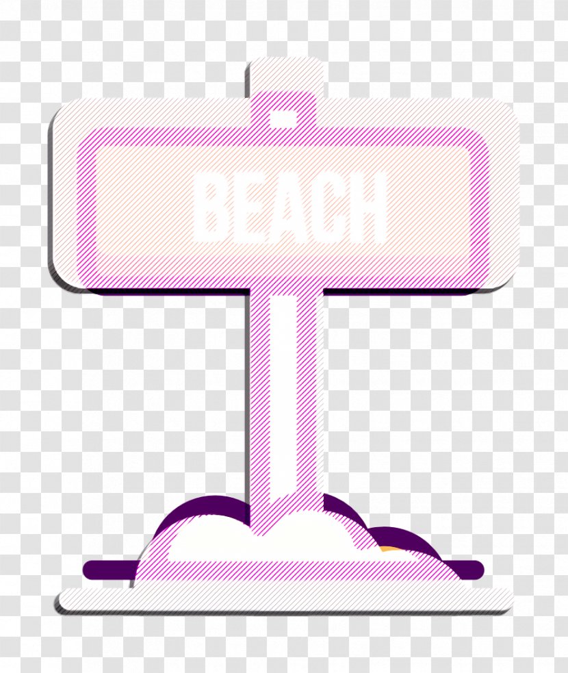 Beach Icon Holiday Line - Logo - Symbol Transparent PNG