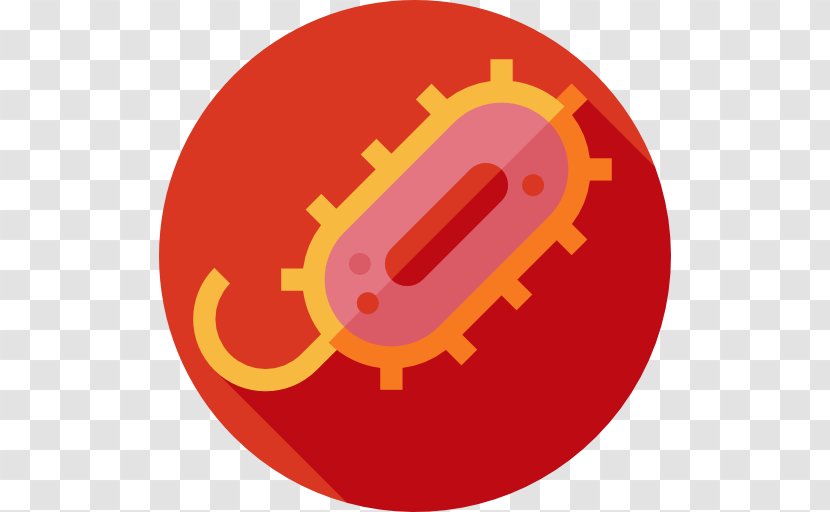 Bacteria - Orange - Symbol Transparent PNG