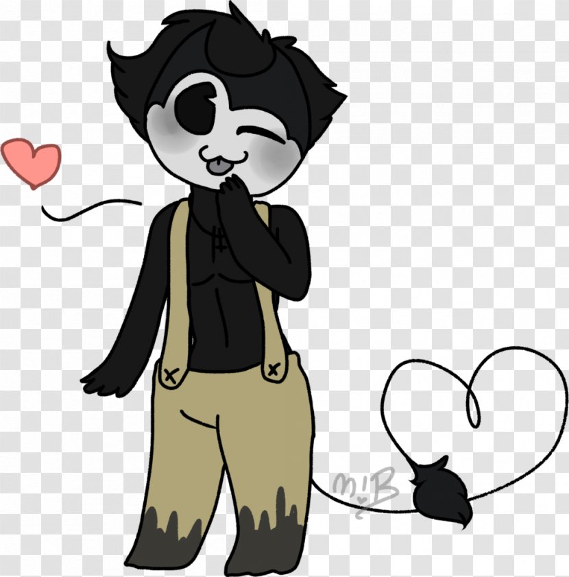 Cat Bendy And The Ink Machine Drawing - Flower Transparent PNG