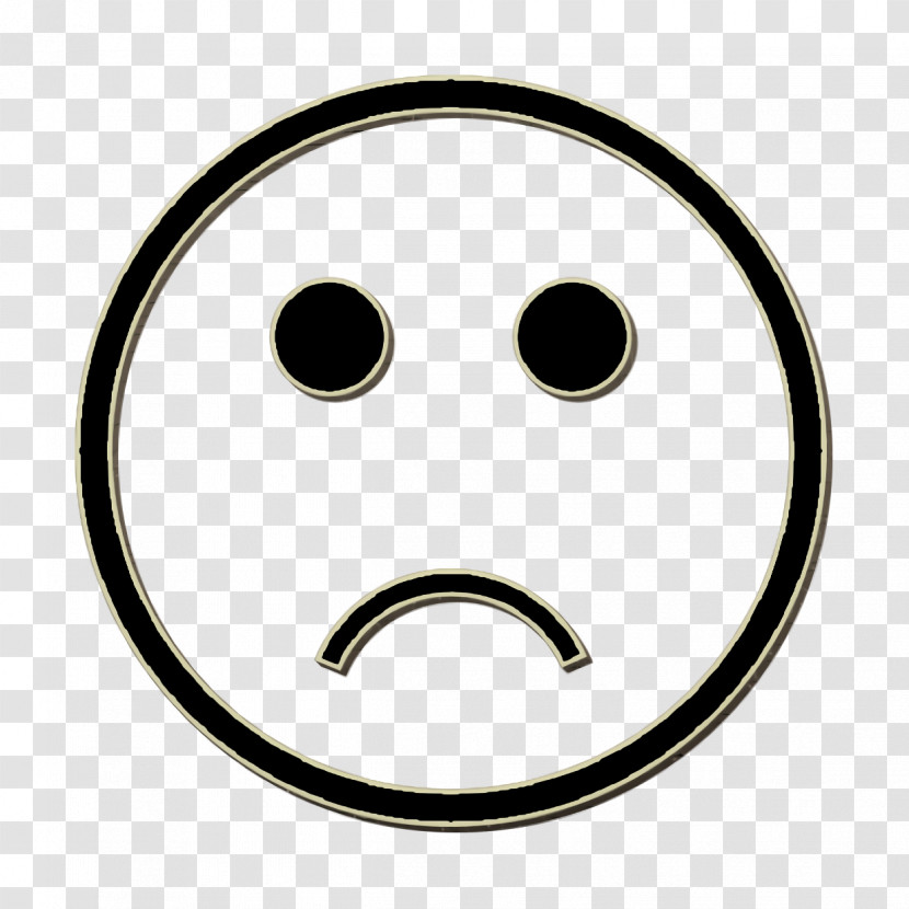 Frown Emoticon Icon Icon Frown Icon Transparent PNG