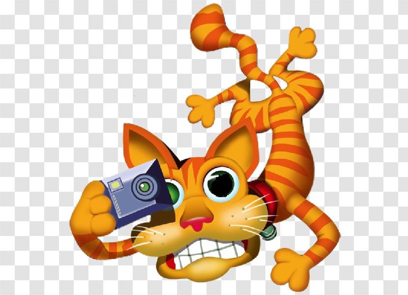 Tiger Friday Cat Clip Art - Orange - Cartoon Transparent PNG