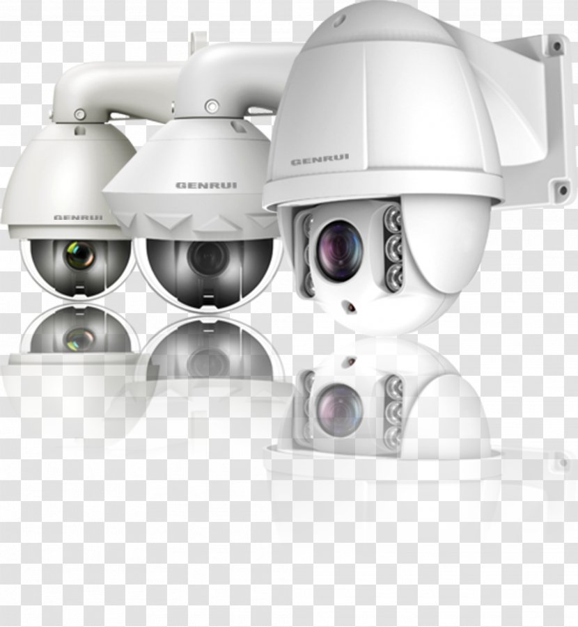 Surveillance Closed-circuit Television Security - Webcam - Cool Omnibearing Monitor Monitoring Transparent PNG