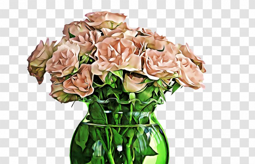 Flower Bouquet Garden Roses Cut Flowers - Flowerpot Transparent PNG