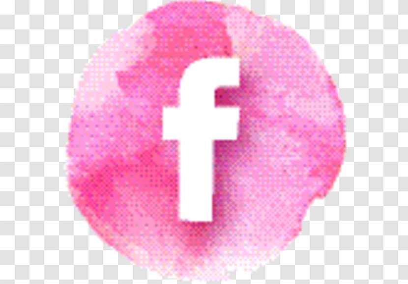Pink Circle - M - Logo Cross Transparent PNG