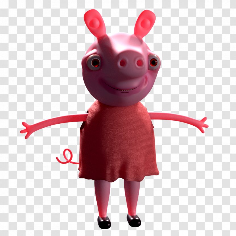 Daddy Pig Animation Blender - Art Transparent PNG