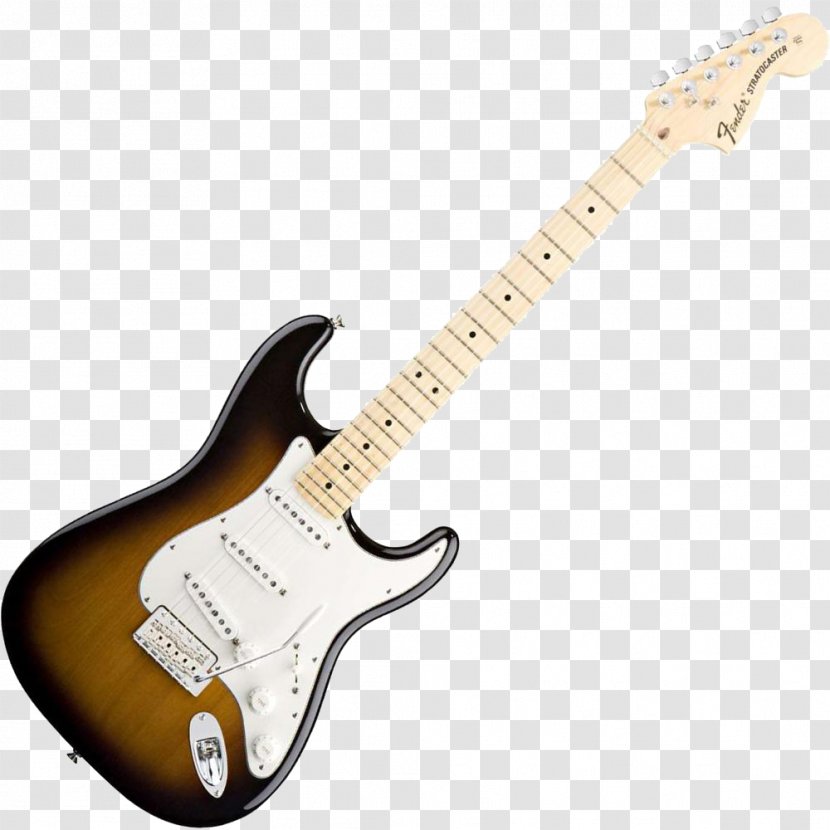 Bass Guitar Electric Fender Stratocaster Musical Instruments Corporation Telecaster - Watercolor Transparent PNG