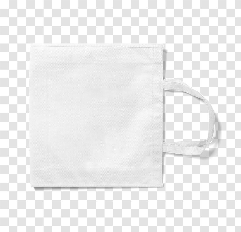 Paper Canvas Bag - Tote - White Transparent PNG