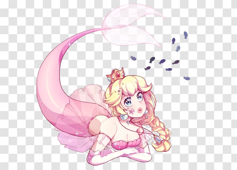Princess Peach Nintendo Mario Series Fairy - Frame Transparent PNG